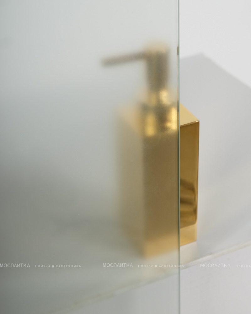 Душевая шторка на ванну BelBagno Unique 150х140 см UNIQUE-VF-2-150/180-140-M-Cr профиль хром, стекло матовое - изображение 4