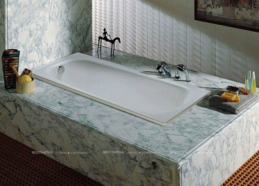 Чугунная ванна Roca Continental 100х70 см - 7 изображение