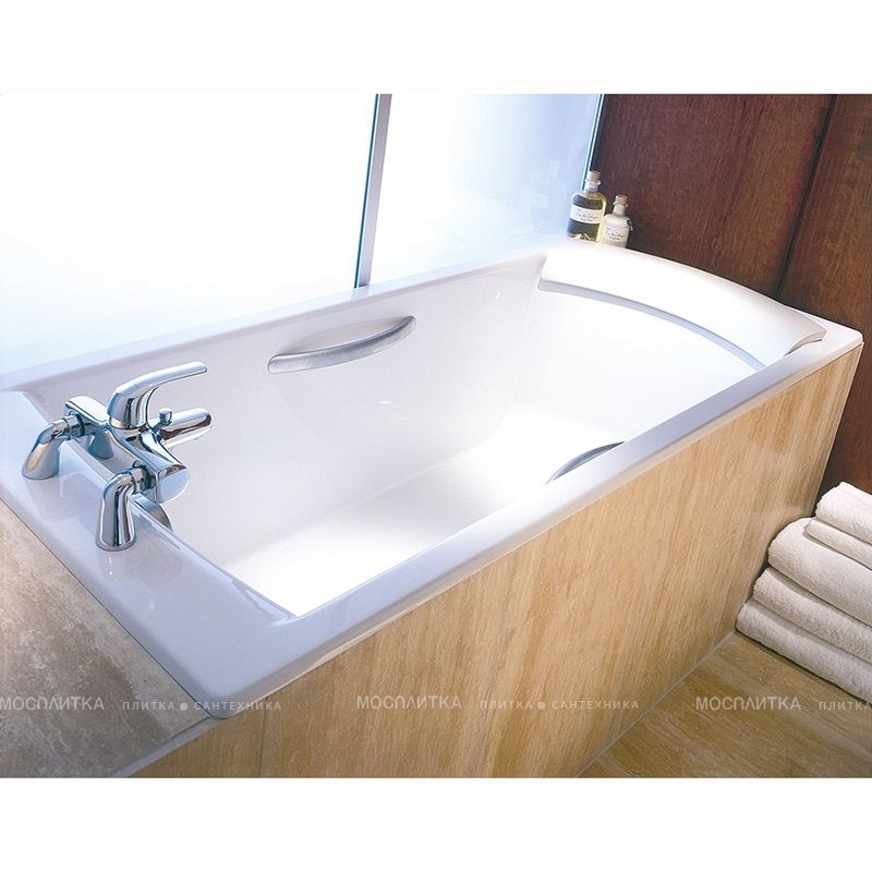 Чугунная ванна Jacob Delafon Biove 170x75 см с ручками - изображение 2