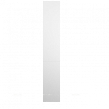 Шкаф-пенал Am.Pm Gem 30 M90CHR0306WG подвесной, цвет белый, петли справа - 5 изображение