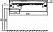Тумба под раковину Jacob Delafon Odeon Rive Gauche 100 см EB2516-R9-M53 серый антрацит матовый - изображение 4