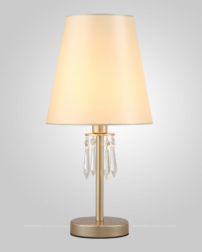 Настольная лампа Crystal Lux RENATA LG1 GOLD - 4 изображение