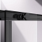 Душевой уголок Vincea Slim-N 90*90, черный, стекло прозрачное VSS-4SN90CLB - изображение 3