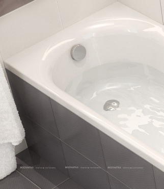 Акриловая ванна Cersanit Flavia 170х70 см - 5 изображение