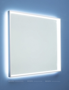 Зеркало De Aqua Алюминиум 8075 4x4 (AF501800S) - 4 изображение