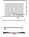 Душевой поддон ArtCeram 90x70x5,5см PDR017 17; 00 прямоугольный черный матовый - изображение 3