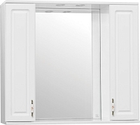 Зеркальный шкаф Style Line Олеандр-2 900/С ЛС-00000242 белый