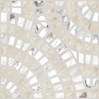 Декор Marble-Beton Круговой Светлый Лаппато Ректификат 60х60