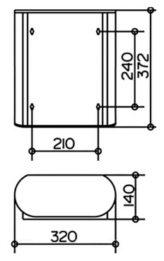 Диспенсер для бумажных полотенец Keuco Plan 14985 хром - 3 изображение