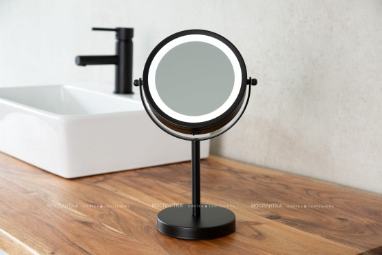Косметическое зеркало Ridder Daisy черный, О3111010 - 2 изображение