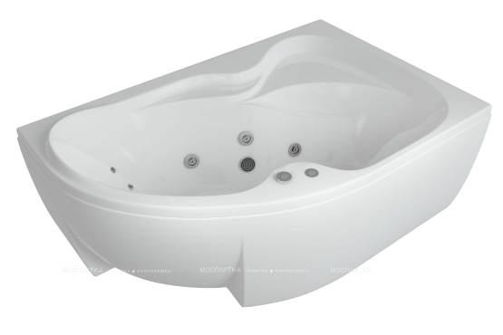 Акриловая ванна Aquatek Вега 170 см R на сборно-разборном каркасе - 3 изображение