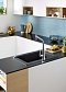 Кухонная мойка с встроенным смесителем Hansgrohe C51-F660-02 43213000, черный - изображение 2