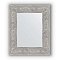 Зеркало в багетной раме Evoform Definite BY 3025 46 x 56 см, волна хром 
