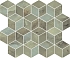 Керамическая плитка Kerama Marazzi Декор Джардини зеленый мозаичный 37,5х45 