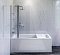 Набор Am.Pm Gem: Ванна 170x70 с каркасом и шторкой, душевая система со смесителем для ванны и душа, W90ASET-170D3W5 - 5 изображение