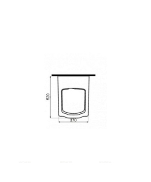 Крышка для унитаза Boheme Hermitage, 956-G GOLD (петли белые) микролифт Ультратонкое съемное сиденье - 2 изображение