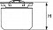 Стакан с мембраной TECE Drainpoint S для сифона DN 50 «стандартного» и«вертикального» и DN 70 - изображение 2