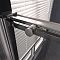 Душевая дверь Veconi Premium Trento PTD-40CH, 120х200, хром, стекло прозрачное - 5 изображение