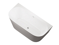 Акриловая ванна Allen Brau Priority 170x78 2.31003.20/PGM белая матовый/платиново-серый