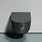 Унитаз подвесной безободковый Ceramica Nova Modena CN6063MDH с крышкой сиденьем микролифт темный антрацит матовый - 7 изображение