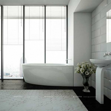 Акриловая ванна Aquatek Дива 160х90 см DIV160-0000002, белый - 3 изображение