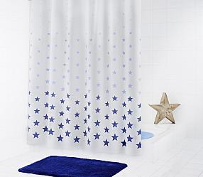 Штора для ванных комнат Ridder Stella синяя
