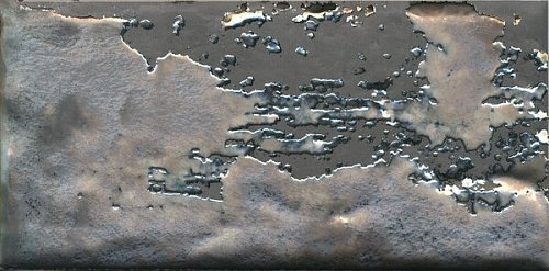 Керамическая плитка Kerama Marazzi Декор Граффити металл серый темный 9,9х20