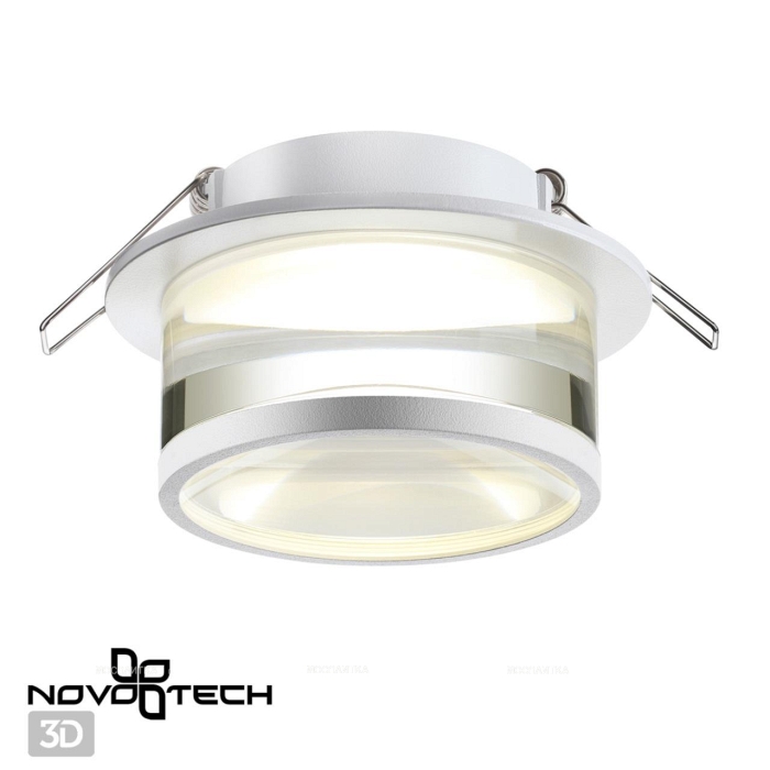 Встраиваемый светильник Novotech Gem 370915 - 4 изображение