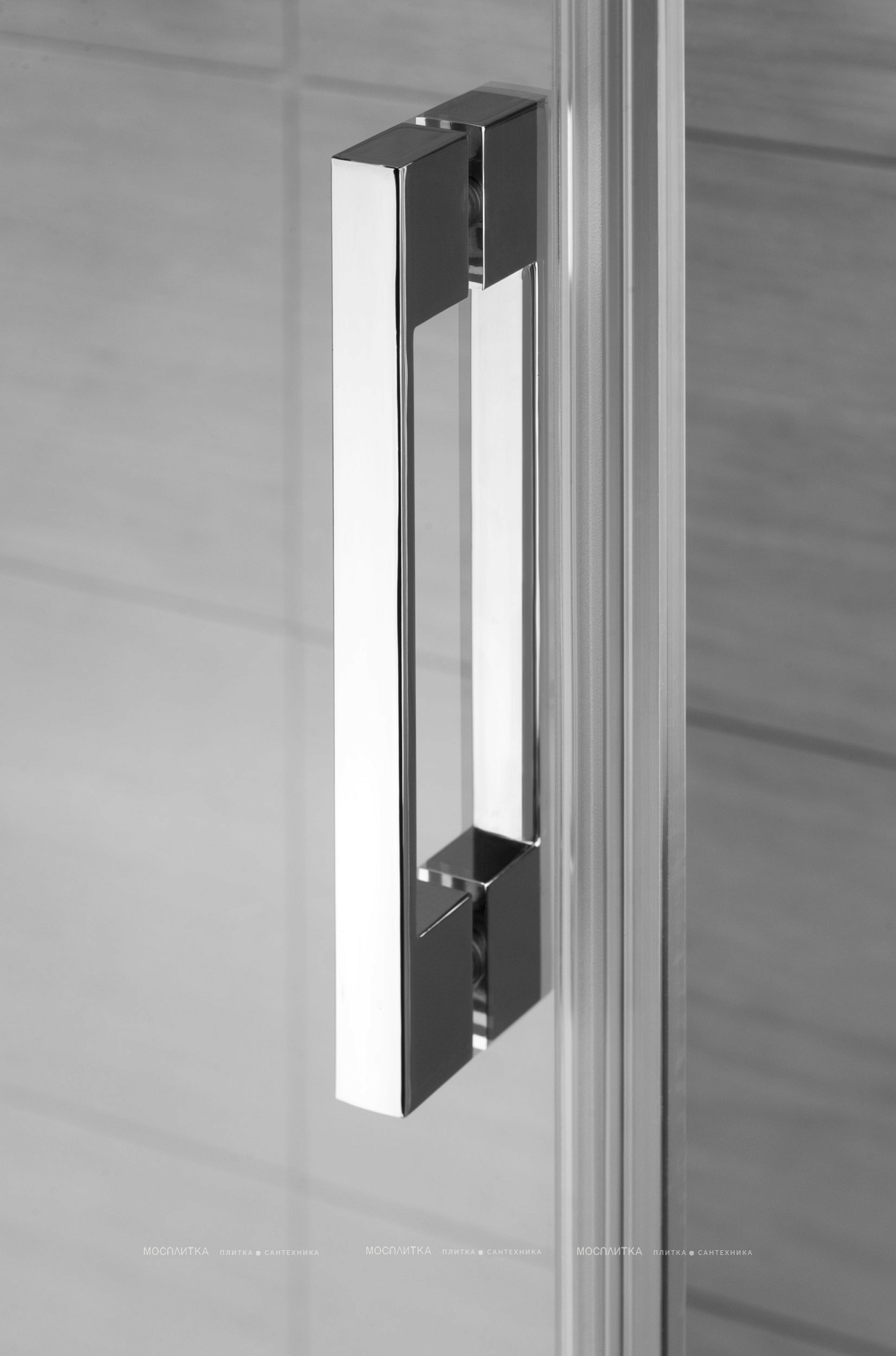 Душевая дверь Radaway Espera DWJ 120 см правая, стекло прозрачное/зеркальное, профиль хром - изображение 2