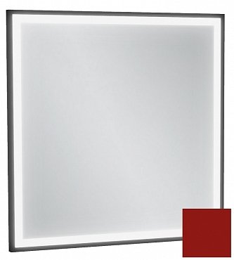 Зеркало Jacob Delafon Allure 60 см EB1433-S08 темно-красный сатин, с подсветкой