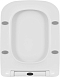 Чаша напольного унитаза безободковая Creto Logan L4 1004-001-L2СW с крышкой-сиденьем микролифт, белая - изображение 21