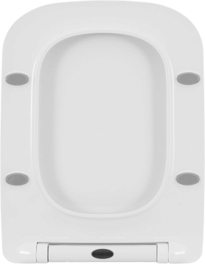 Чаша напольного унитаза безободковая Creto Logan L4 1004-001-L2СW с крышкой-сиденьем микролифт, белая - 21 изображение