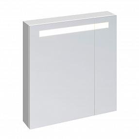 Зеркальный шкаф Cersanit Melar 70 см SP-LS-MEL70-Os с подсветкой, белый