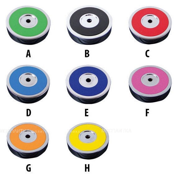 Полотенцедержатель-кольцо Bemeta Trend-i 104104068f 16 x 5 x 19 см, хром, розовый - изображение 3