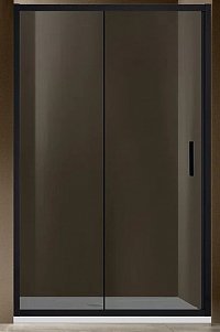 Душевая дверь Vincea Garda VDS-1G120CGB 120 см черный, стекло тонированное1