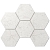 Керамогранит Ametis Мозаика MA01 Hexagon 25x28,5 непол.(10 мм)