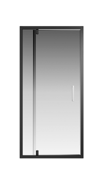 Душевая дверь Creto Astra 90х195 см 121-WTW-900-C-B-6 профиль черный, стекло прозрачное