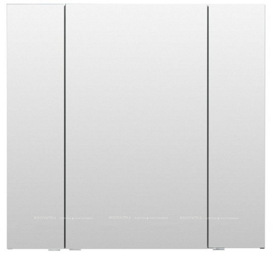 Зеркальный шкаф Aquanet Алвита 90 серый антрацит - 2 изображение