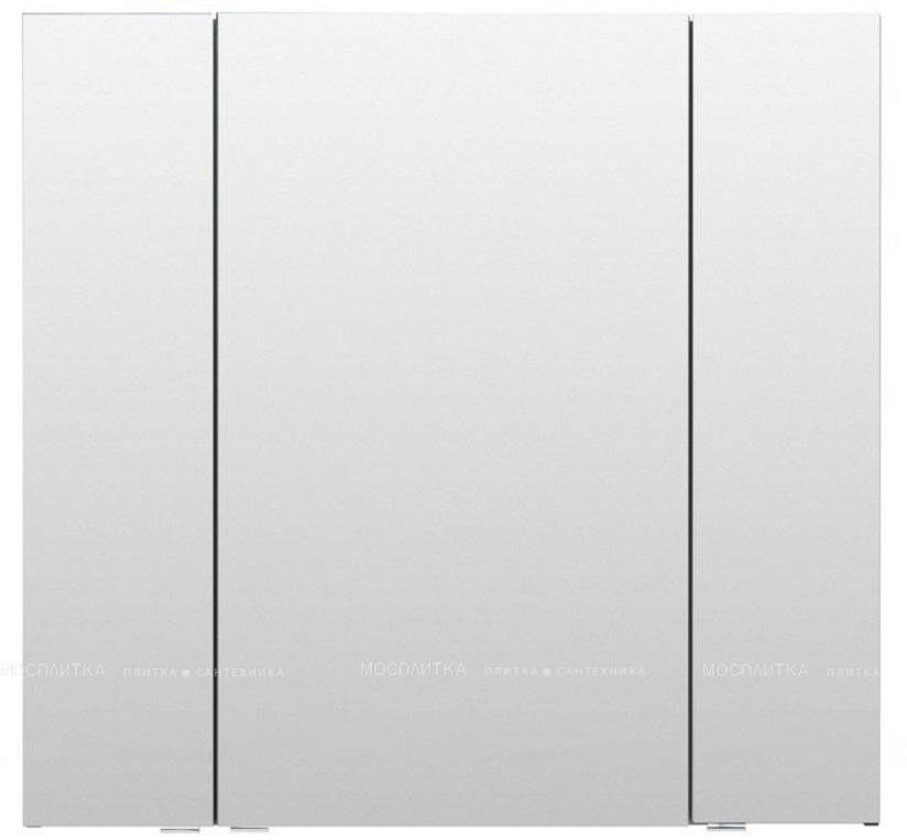 Зеркальный шкаф Aquanet Алвита 90 серый антрацит - изображение 2