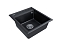 Мойка кухонная Paulmark Stepia PM114651-BLM черный металлик - 2 изображение