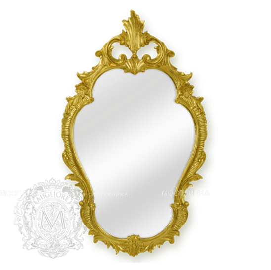 Зеркало фигурное Migliore Complementi ML.COM-70.725, h98*L58*P4 см, серебро - изображение 2