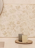 Керамическая плитка Meissen Вставка Organic цветы бежевый 25х75 - изображение 2
