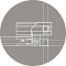 Душевая дверь Cezares SLIDER-B-1-80/90-BR-NERO стекло бронзовое, профиль черный матовый - изображение 4