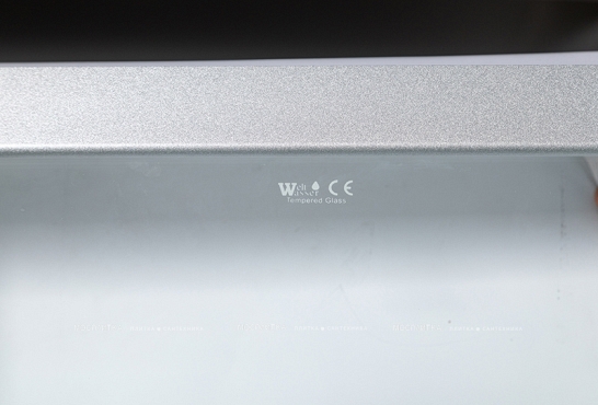Душевая кабина WeltWasser WW500 80х80 см Halle 801 профиль хром, стекло прозрачное - 7 изображение