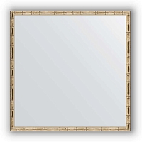 Зеркало в багетной раме Evoform Definite BY 0659 67 x 67 см, серебряный бамбук