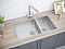 Мойка кухонная Paulmark Osser PM527844-BS брашированная сталь - 3 изображение
