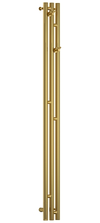 Полотенцесушитель электрический Сунержа Терция 3.0 150х13,8 см 03-5844-1511 золото