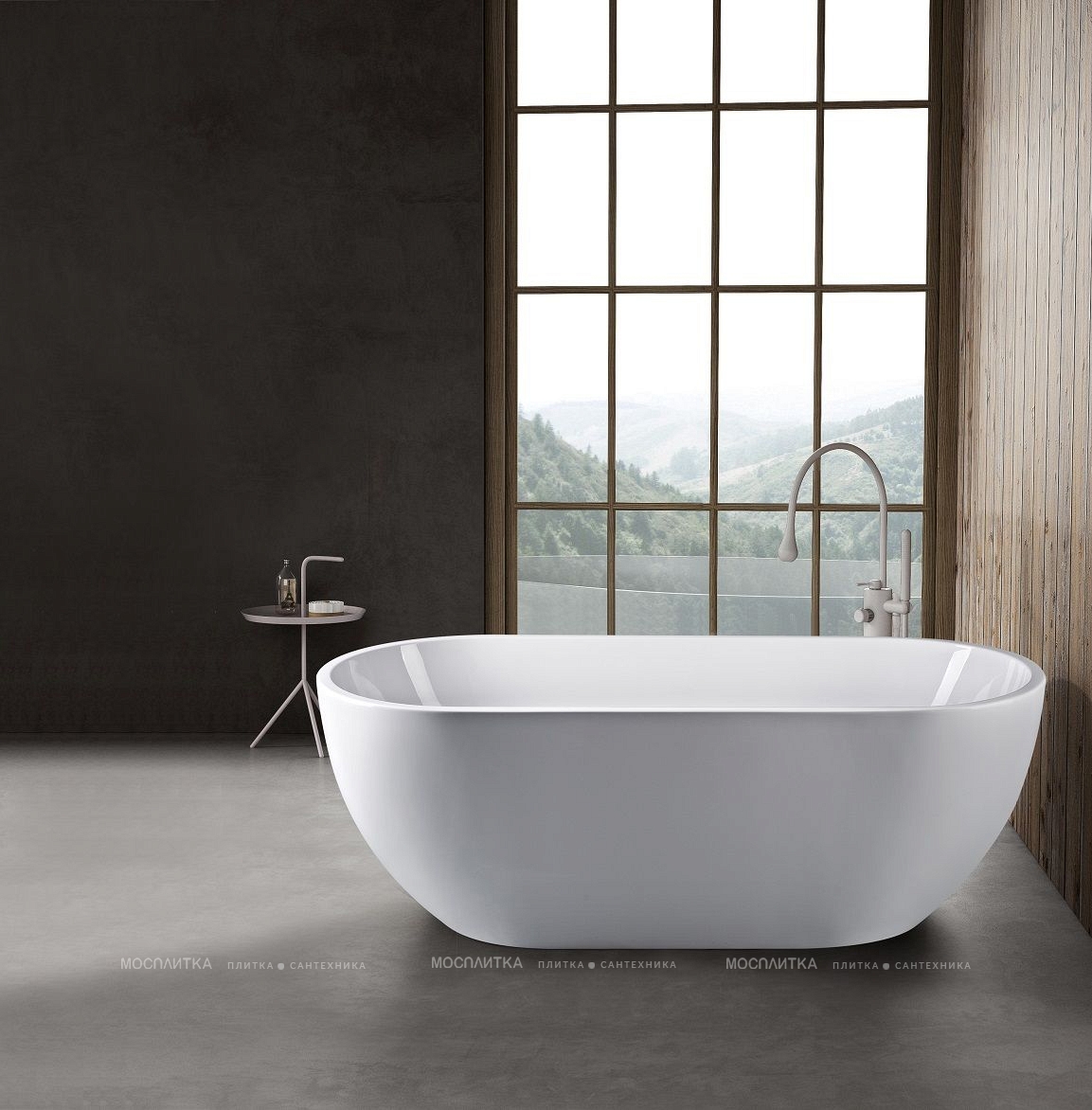 Акриловая ванна Art&Max 150х75 см AM-218-1500-750, белый - изображение 2