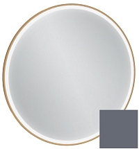 Зеркало Jacob Delafon Odeon Rive Gauche 70 см EB1289-S40 насыщенный серый сатин, с подсветкой