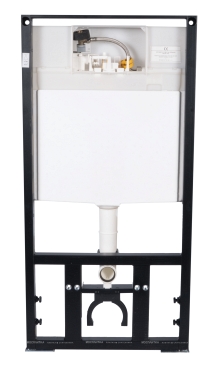 Комплект подвесной безободковый унитаз Idrico Element 6.0 1006-6.0-ElW с крышкой-сиденьем микролифт + инсталляция Bocchi 8010-1000 - 5 изображение